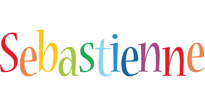Sebastienne birthday logo