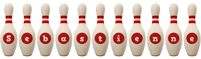 Sebastienne bowling-pin logo