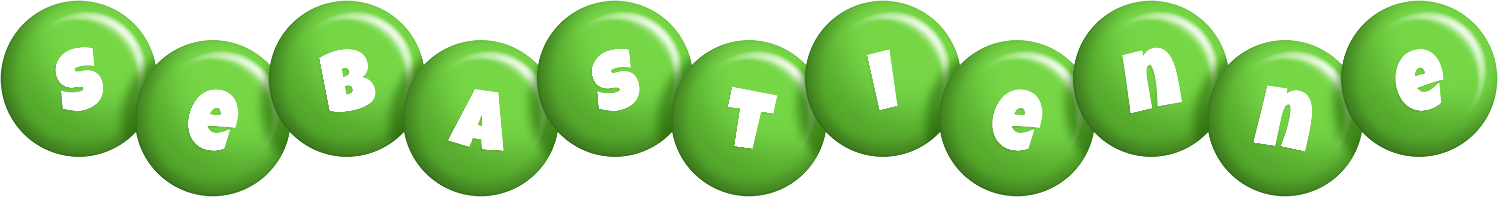 Sebastienne candy-green logo