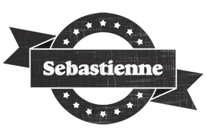 Sebastienne grunge logo