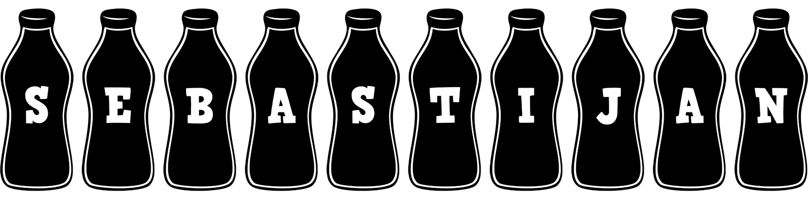 Sebastijan bottle logo