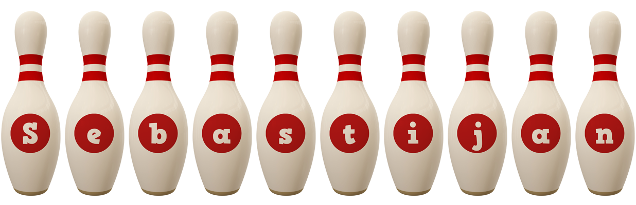 Sebastijan bowling-pin logo