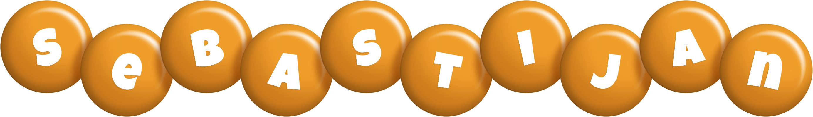 Sebastijan candy-orange logo