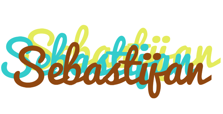 Sebastijan cupcake logo