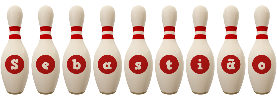 Sebastião bowling-pin logo