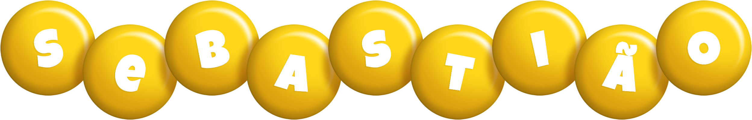 Sebastião candy-yellow logo