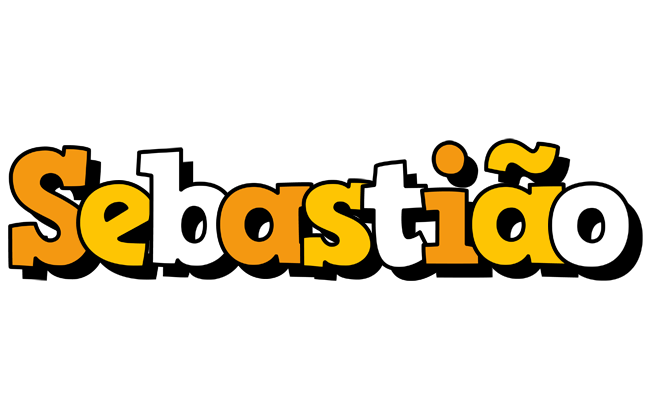 Sebastião cartoon logo