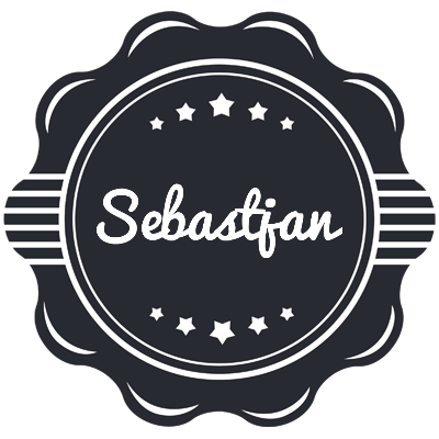 Sebastjan badge logo