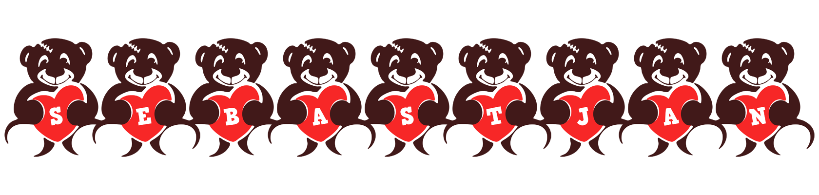 Sebastjan bear logo