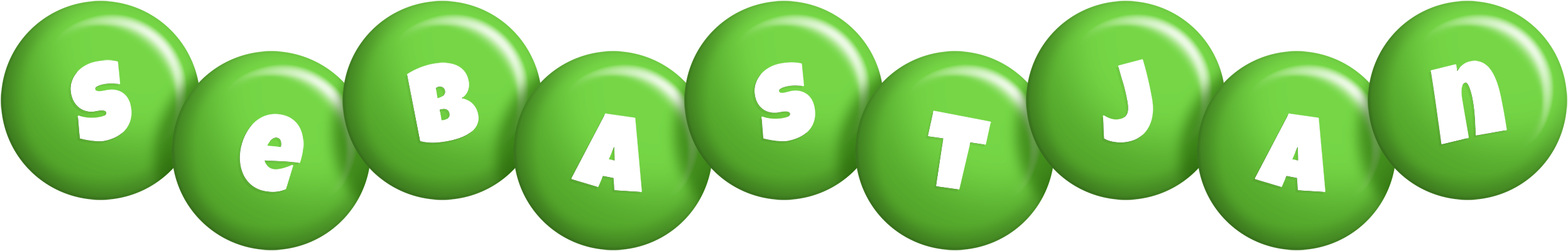 Sebastjan candy-green logo