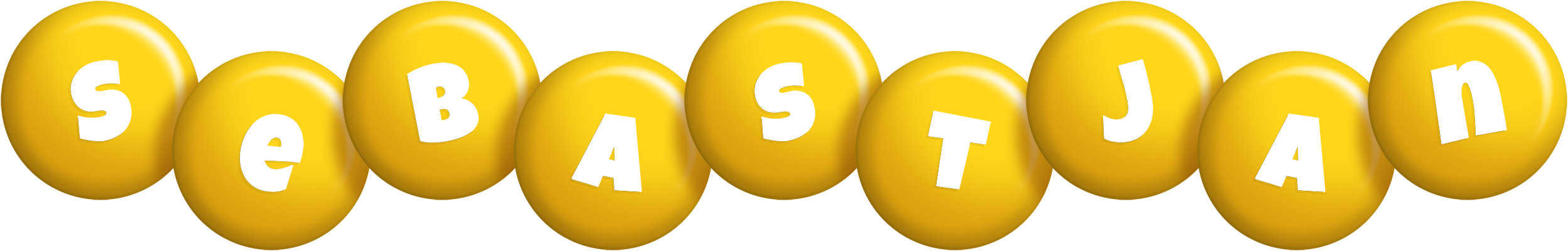 Sebastjan candy-yellow logo