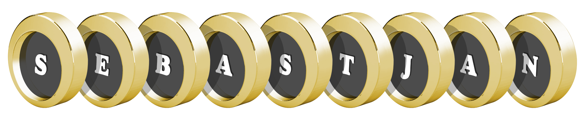 Sebastjan gold logo