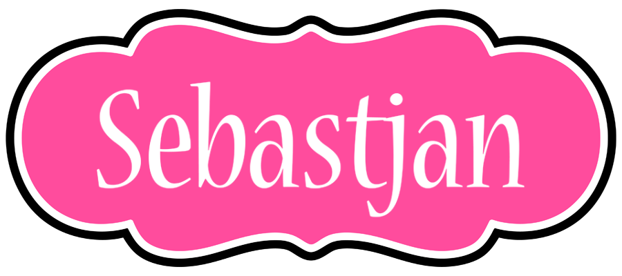 Sebastjan invitation logo