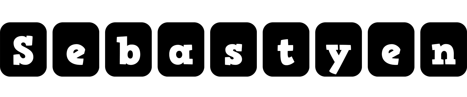 Sebastyen box logo