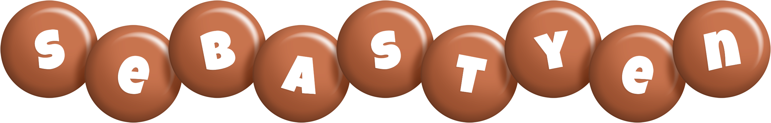 Sebastyen candy-brown logo