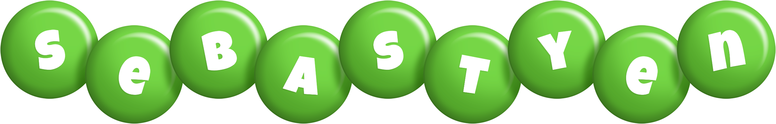 Sebastyen candy-green logo