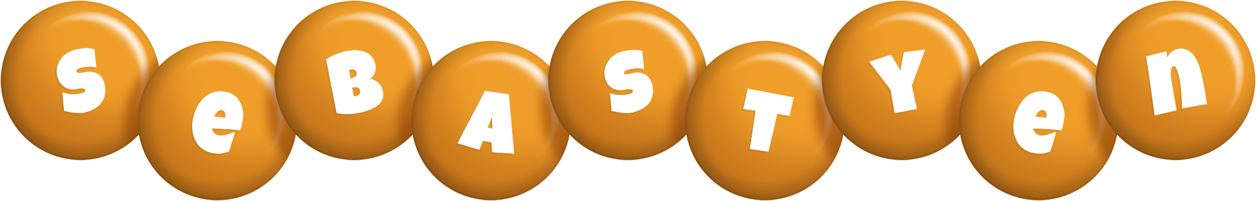 Sebastyen candy-orange logo