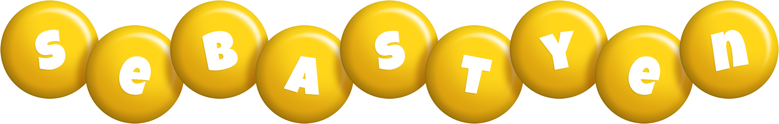Sebastyen candy-yellow logo