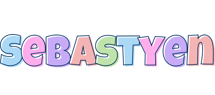 Sebastyen pastel logo