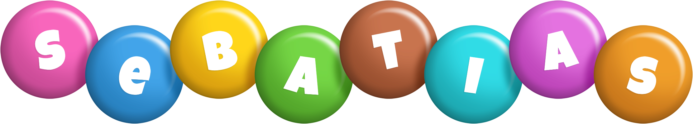 Sebatias candy logo