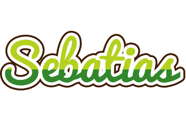 Sebatias golfing logo