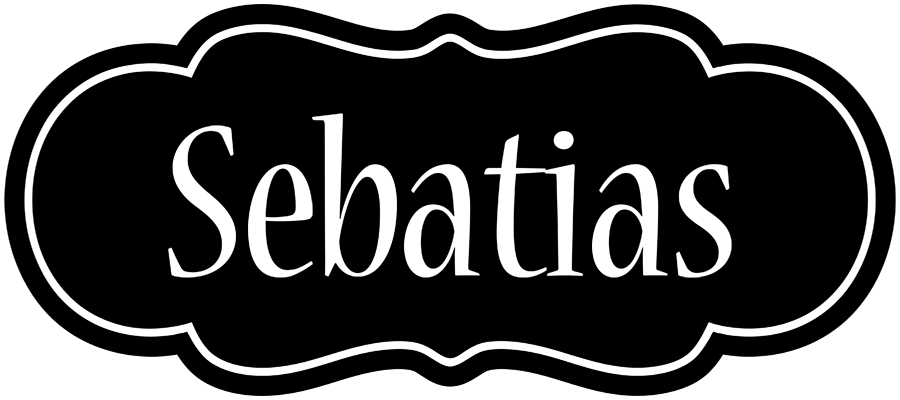 Sebatias welcome logo
