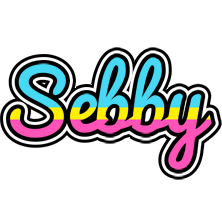 Sebby circus logo