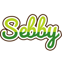 Sebby golfing logo