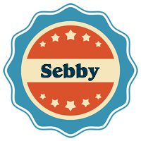 Sebby labels logo