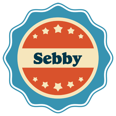 Sebby labels logo