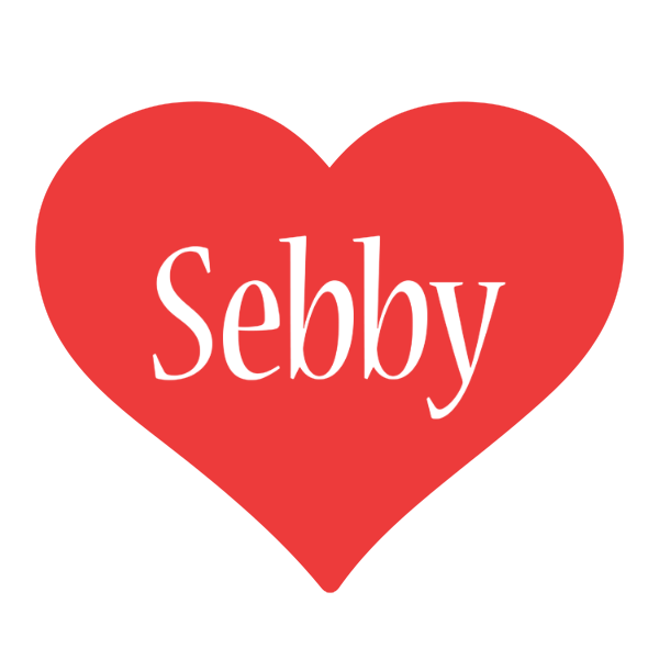 Sebby love logo