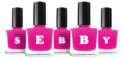 Sebby nails logo