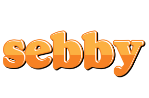 Sebby orange logo