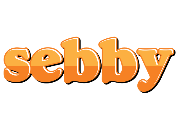 Sebby orange logo