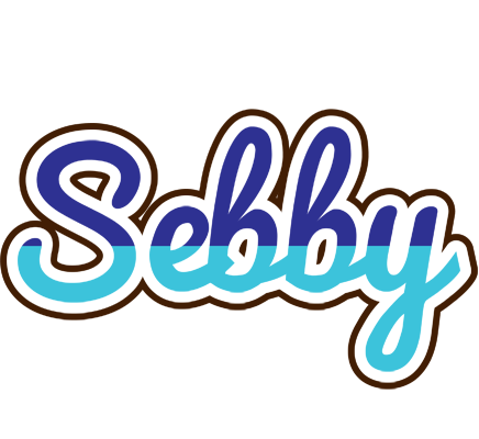 Sebby raining logo