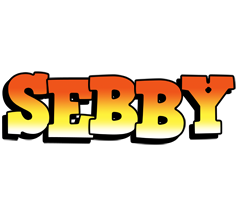 Sebby sunset logo