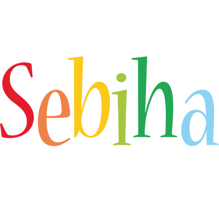 Sebiha birthday logo