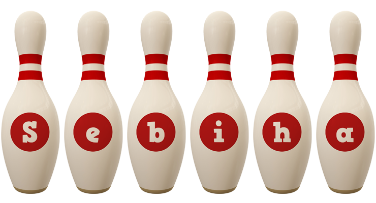 Sebiha bowling-pin logo
