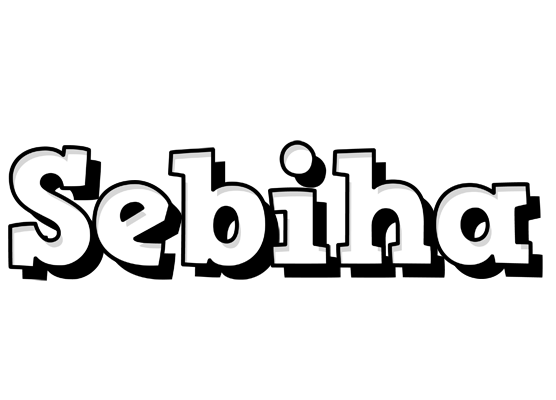 Sebiha snowing logo