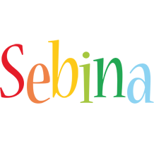 Sebina birthday logo