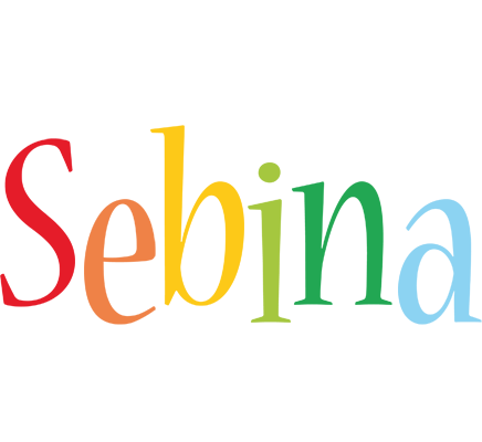 Sebina birthday logo