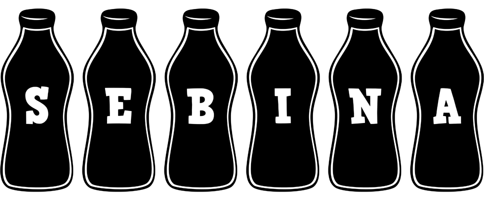 Sebina bottle logo