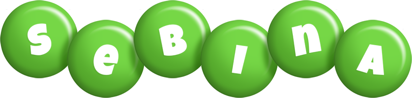 Sebina candy-green logo