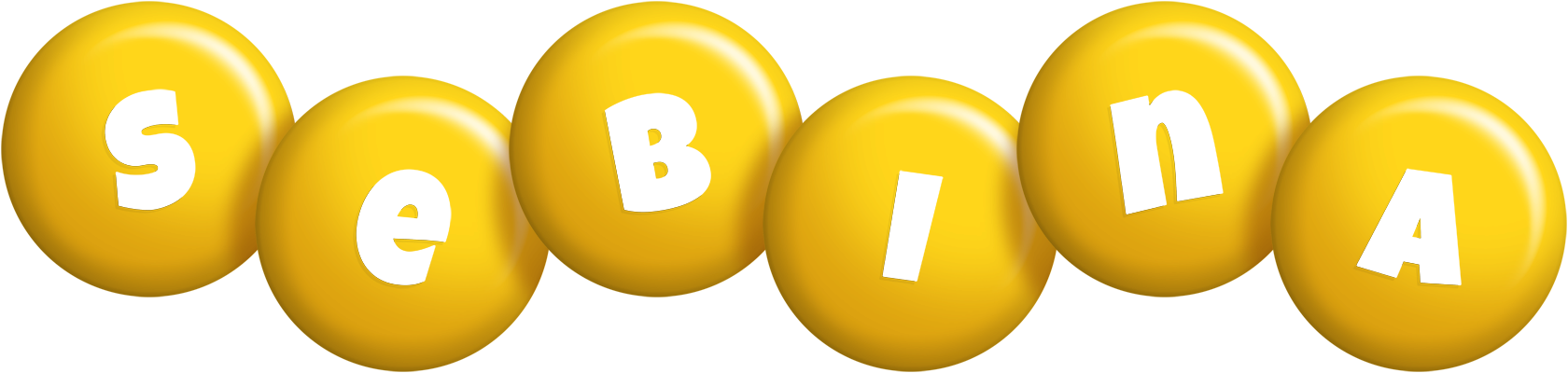 Sebina candy-yellow logo