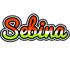 Sebina exotic logo