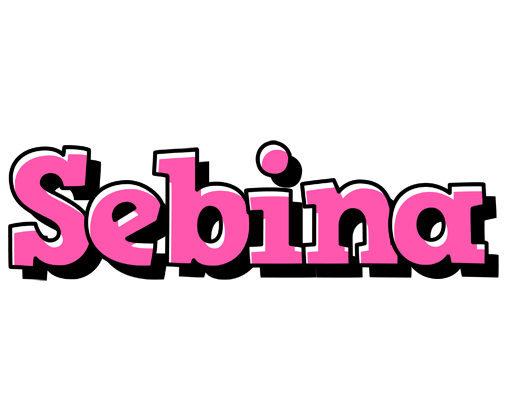 Sebina girlish logo