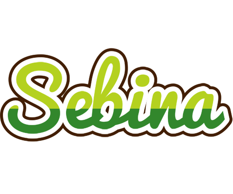 Sebina golfing logo