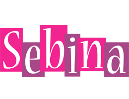 Sebina whine logo