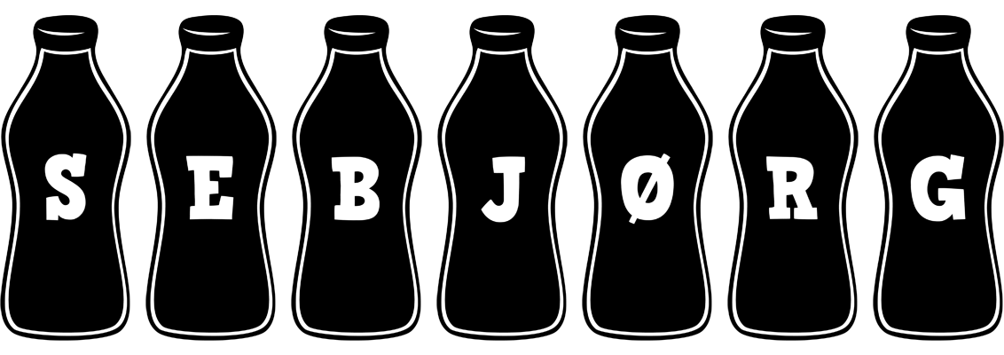 Sebjørg bottle logo