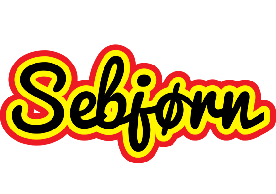 Sebjørn flaming logo